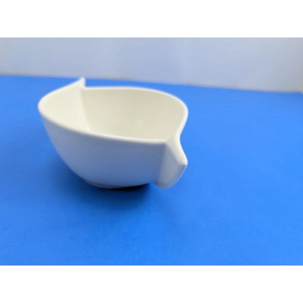VILLEROY & BOCH Porcelain 1748 Germany White NEW WAVE Open Sugar Bowl